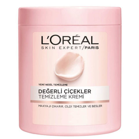 Loreal Paris Skin Expert Flower - Değerli Çiçekler Temizleme Kremi 200ml Loreal Paris Skin Expert Flower - Değerli Çiçekler Temizleme Kremi 200ml