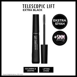 Loreal Paris Telescopic Lift Maskara - Extra Black - 3