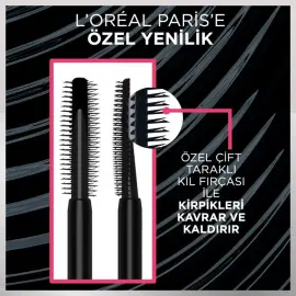 Loreal Paris Telescopic Lift Maskara - Extra Black - 4