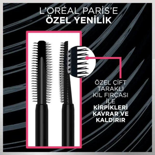 Loreal Paris Telescopic Lift Maskara - Extra Black - 4