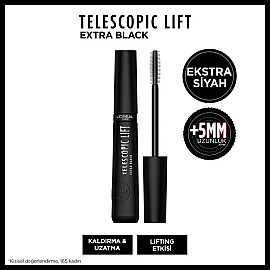 Loreal Paris Telescopic Lift Maskara - Extra Black - 3