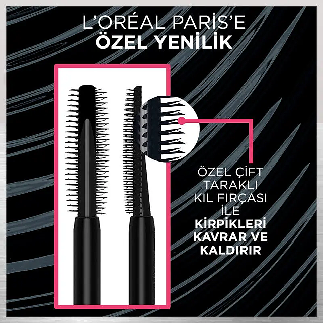 Loreal Paris Telescopic Lift Maskara - Extra Black - 4