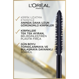 Loreal Paris Telescopic Waterproof - Suya Dayanıklı Maskara 7.7ml - 7