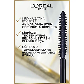 Loreal Paris Telescopic Waterproof - Suya Dayanıklı Maskara 7.7ml - 7