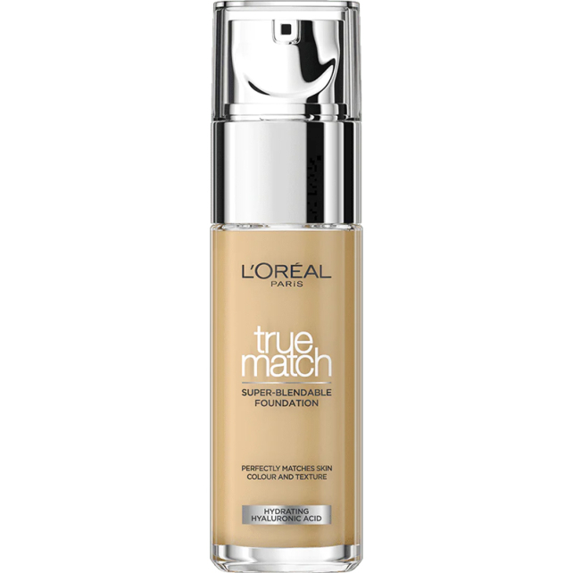 Loreal Paris True Match Foundation - Mat Föndöten No: 3D3W Beige D - 1