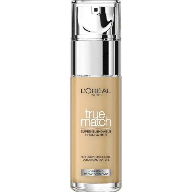 Loreal Paris True Match Foundation - Mat Föndöten No: 3D3W Beige D - 1