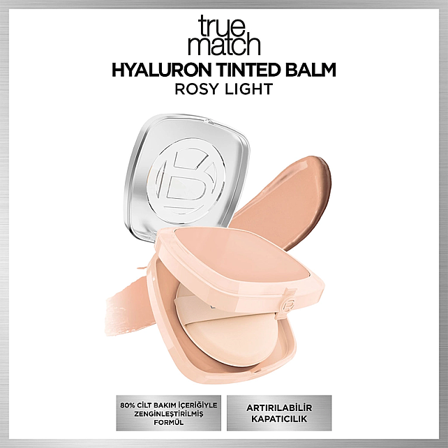Loreal Paris True Match Hyaluron Tinted Balm Fondöten No: 2 Rosy Light - 2