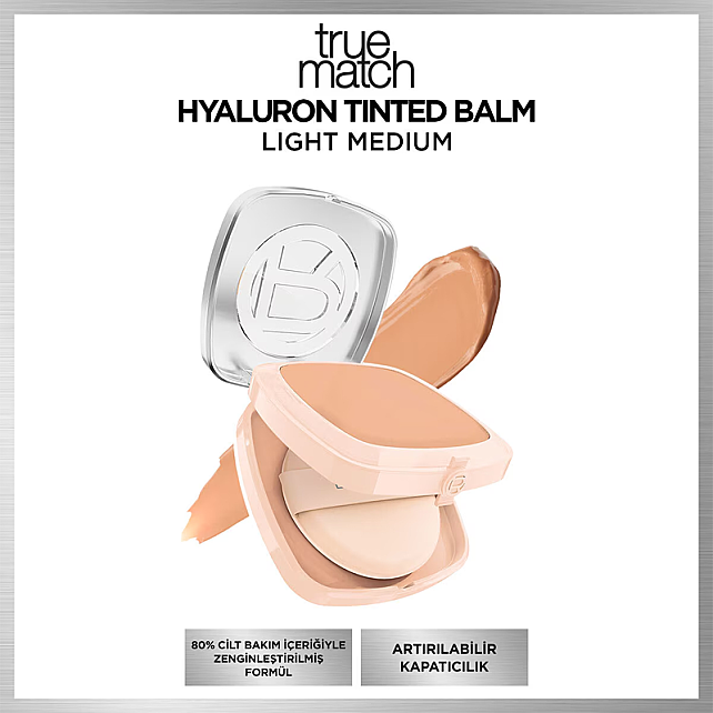 Loreal Paris True Match Hyaluron Tinted Balm Fondöten No: 4 Light Medium - 2