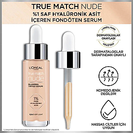 Loreal Paris True Match Nude Serum Fondöten No: 0.5-2 Very Light 30ml - 3