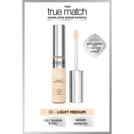 Loreal Paris True Match Radiant Serum Concealer - Göz Altı Kapatıcı No: 3R Light Medium - 2