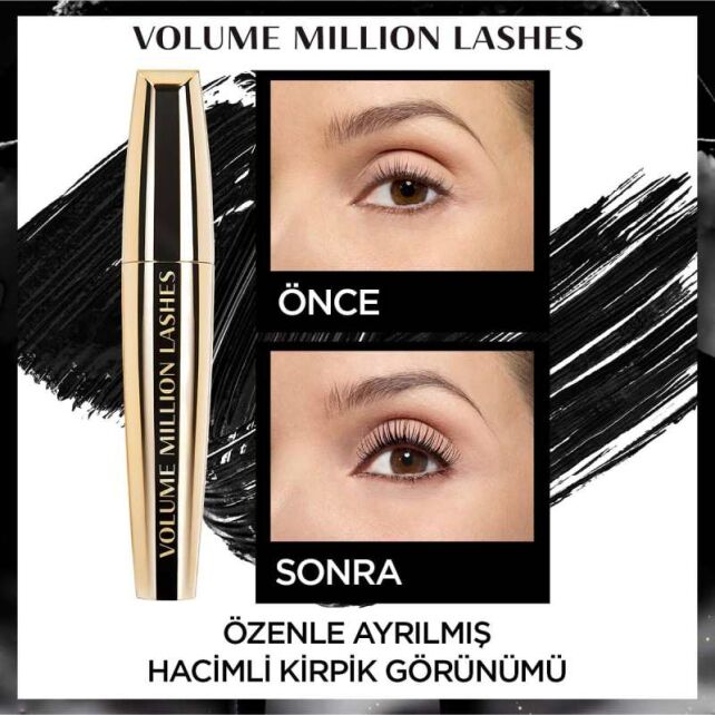 Loreal Paris Volume Million Lashes Maskara - 4
