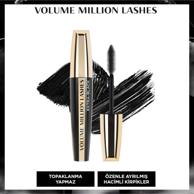 Loreal Paris Volüme Million Lashes Maskara Ekstra Siyah - 3