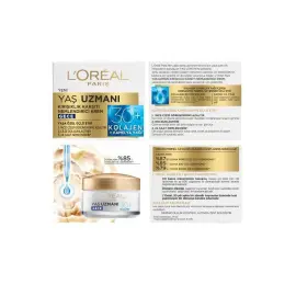 Loreal Paris Yaş Uzmanı 30+ Kırışıklık Karşıtı Gece Bakım Kremi 50ml - 4