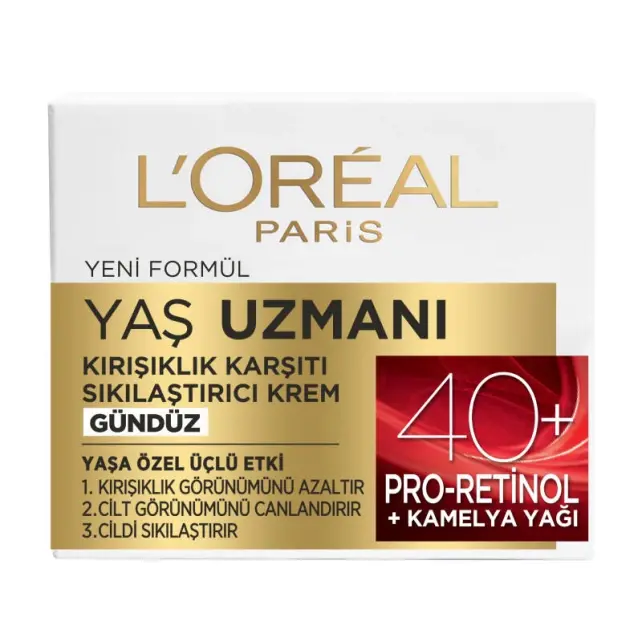 Loreal Paris Yaş Uzmanı 40+ Anti Aging Bakım Kremi 50ml - 1