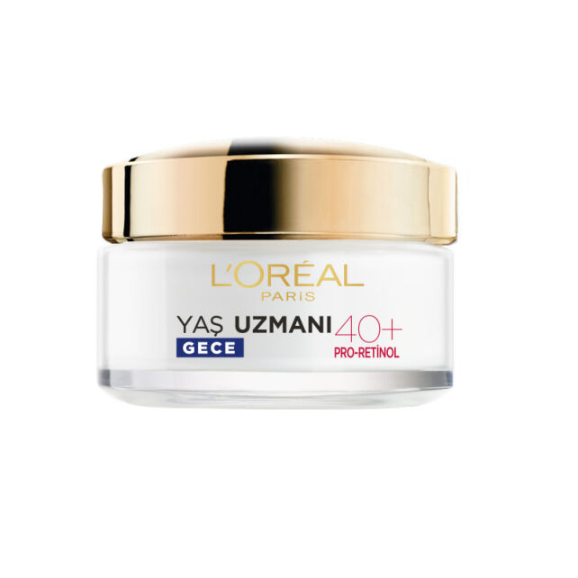 Loreal Paris Yaş Uzmanı 40+ Kırışıklık Karşıtı Gece Bakım Kremi 50ml - 3