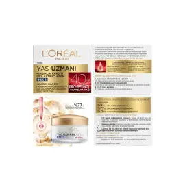 Loreal Paris Yaş Uzmanı 40+ Kırışıklık Karşıtı Gece Bakım Kremi 50ml - 4