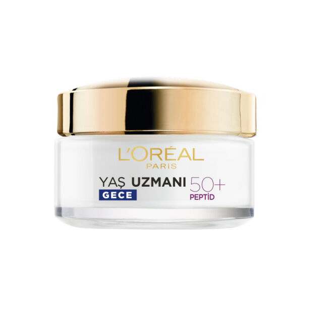 Loreal Paris Yaş Uzmanı 50+ Kırışıklık Karşıtı Gece Bakım Kremi 50ml - 2