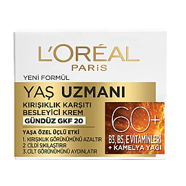 Loreal Paris Yaş Uzmanı 60+ Yenileyici Krem 50ml - Loreal Paris