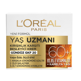 Loreal Paris Yaş Uzmanı 60+ Yenileyici Krem 50ml - Loreal Paris