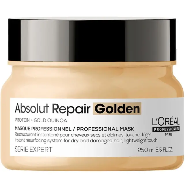 Loreal Professionnel Absolut Repair Golden Mask - Onarıcı Saç Bakım Maskesi 250ml - 1
