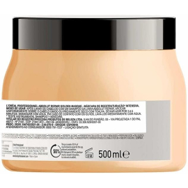 Loreal Professionnel Absolut Repair Golden Mask - Onarıcı Saç Bakım Maskesi 500ml - 2