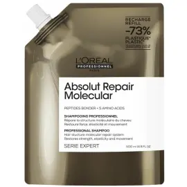 Loreal Professionnel Absolut Repair Molecular Shampoo Refill - Onarıcı Saç Bakım Şampuanı 500ml - 1