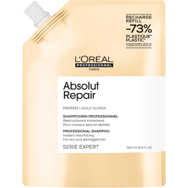 Loreal Professionnel Absolut Repair Shampoo Refill - Onarıcı Etkili Bakım Şampuanı 500ml - 1