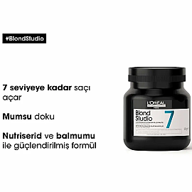 Loreal Professionnel Blond Studio 7-Aydınlatıcı Platin Plus Macun 500gr - 2