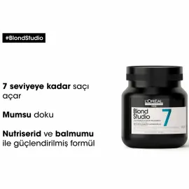Loreal Professionnel Blond Studio 7 - Aydınlatıcı Platin Plus Macun 500gr - 2