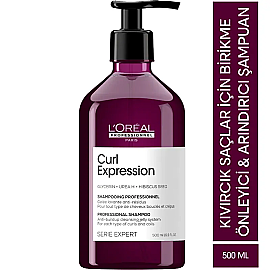 Loreal Professionnel Curl Expression Shampoo - Kıvırcık Saç Bakım Şampuanı 500ml - 4
