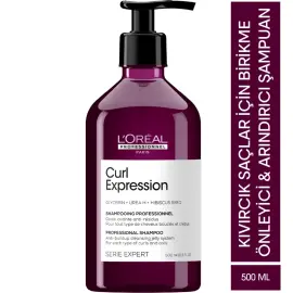 Loreal Professionnel Curl Expression Shampoo - Kıvırcık Saç Bakım Şampuanı 500ml - 4