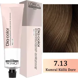 Loreal Professionnel Dia Color - Amonyaksız Saç Boyası No: 7.13 Kumral Küllü Dore 60ml - 1
