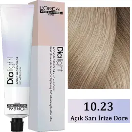 Loreal Professionnel Dia Light - Amonyaksız Saç Boyası No: 10.23 Açık Sarı İrize Dore 50ml - 1