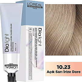 Loreal Professionnel Dia Light - Amonyaksız Saç Boyası No: 10.23 Açık Sarı İrize Dore 60ml - 1