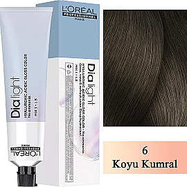 Loreal Professionnel Dia Light - Amonyaksız Saç Boyası No: 6 Koyu Kumral 60ml - Loreal Professionnel