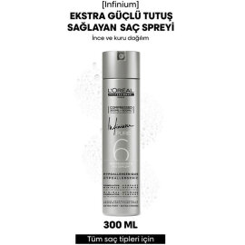 Loreal Professionnel Infinium Pure 6 Extra Strong - Esktra Tutuşlu Saç Spreyi 300ml - 2
