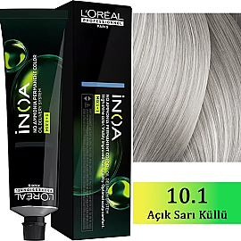 Loreal Professionnel Inoa - Amonyaksız Saç Boyası No: 10.1 Açık Sarı Küllü 60g - Loreal Professionnel