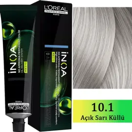 Loreal Professionnel Inoa - Amonyaksız Saç Boyası No: 10.1 Açık Sarı Küllü 60g - Loreal Professionnel