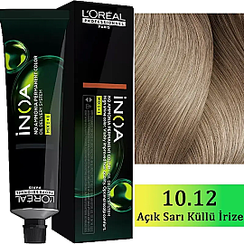 Loreal Professionnel Inoa - Amonyaksız Saç Boyası No: 10.12 Açık Sarı Küllü İrize 60g - Loreal Professionnel