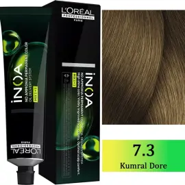 Loreal Professionnel Inoa - Amonyaksız Saç Boyası No: 7.3 Kumral Dore 60g - 1