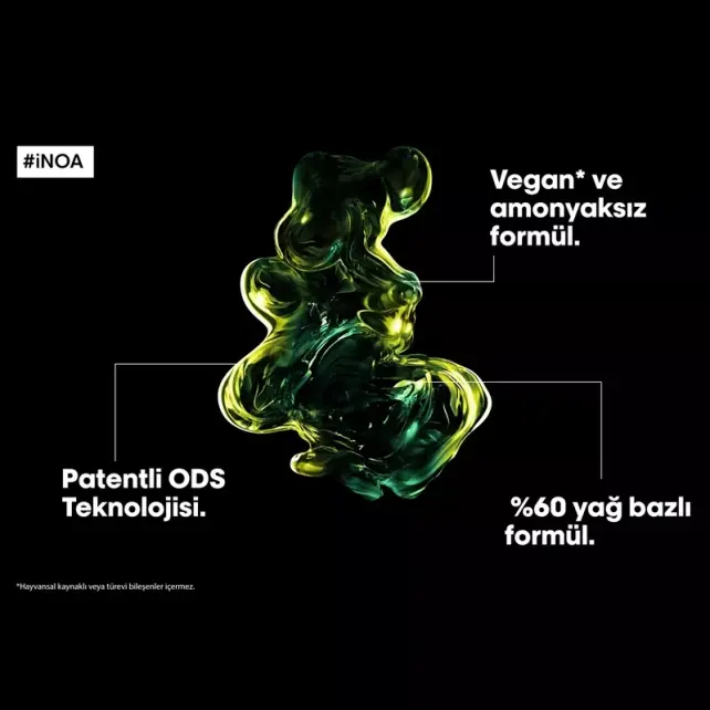 Loreal Professionnel Inoa - Amonyaksız Saç Boyası No: 8.11 Koyu Sarı Yoğun Küllü 60g - 3