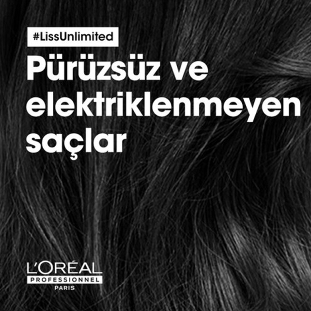 Loreal Professionnel Liss Unlimited Shampoo - Elektriklenme Karşıtı Bakım Şampuanı 500ml - 2