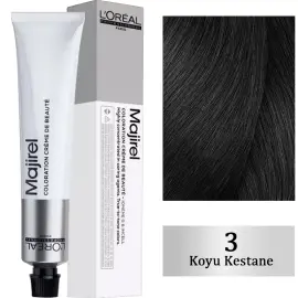Loreal Professionnel Majirel Coloration Creme - Saç Boyası No: 3 Koyu Kestane 50ml - 1