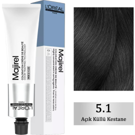 Loreal Professionnel Majirel Coloration Creme - Saç Boyası No: 5.1 Açık Küllü Kestane 60ml - Loreal Professionnel