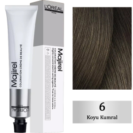Loreal Professionnel Majirel Coloration Creme - Saç Boyası No: 6 Koyu Kumral 50ml - Loreal Professionnel