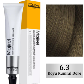 Loreal Professionnel Majirel Coloration Creme - Saç Boyası No: 6.3 Koyu Kumral Dore 50ml - Loreal Professionnel