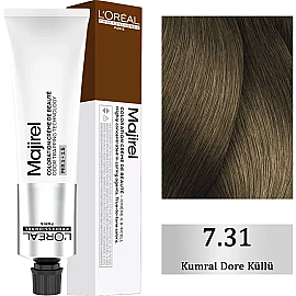 Loreal Professionnel Majirel Coloration Creme - Saç Boyası No: 7.31 Kumral Dore Küllü 60ml - Loreal Professionnel