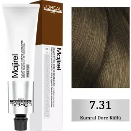 Loreal Professionnel Majirel Coloration Creme - Saç Boyası No: 7.31 Kumral Dore Küllü 60ml - Loreal Professionnel