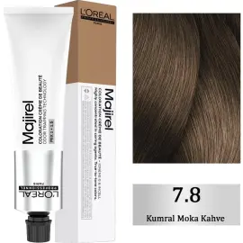 Loreal Professionnel Majirel Coloration Creme - Saç Boyası No: 7.8 Kumral Moka Kahve 60ml - Loreal Professionnel