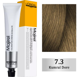 Loreal Professionnel Majirel Coloration Creme - Saç Boyası No: 7.3 Kumral Dore 50ml - Loreal Professionnel